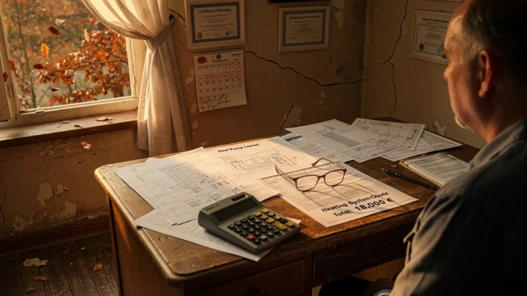 Homme de 56 ans regrette d’avoir signé un devis de PAC sans vérifier le dimensionnement
